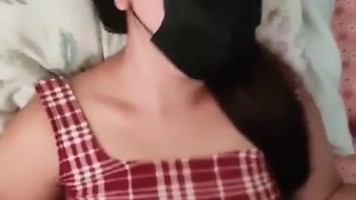 Bokep Indo Kenikmatan ML Mahasiswi Baju Merah Ketat Open BO